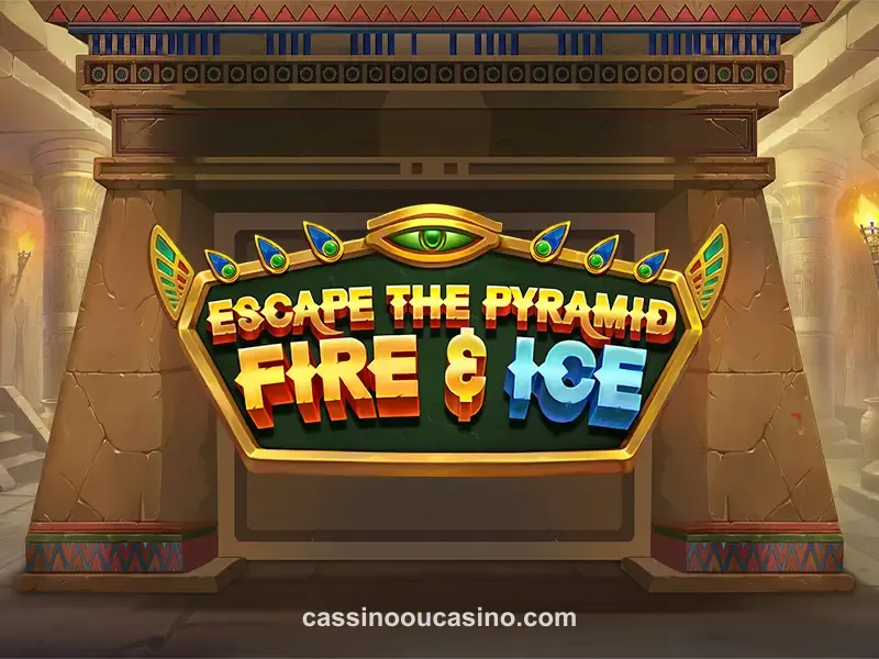 Imagem do jogo Escape the Pyramid – Fire & Ice em cassino ou casino